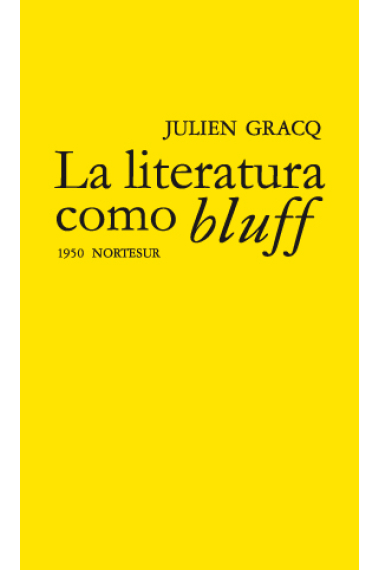 La literatura como bluff