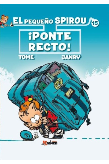 ¡Ponte recto!. El Pequeño Spirou; 15