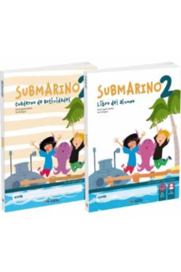 Pack Submarino 2. Libro del alumno + cuaderno de ejercicios