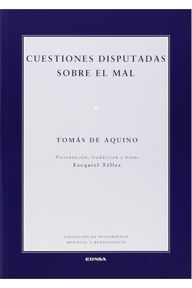 Cuestiones disputadas sobre el mal