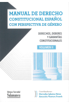 Manual de derecho constitucional español con perspectiva de género. Vol. II (Manuales Universitarios, 95)