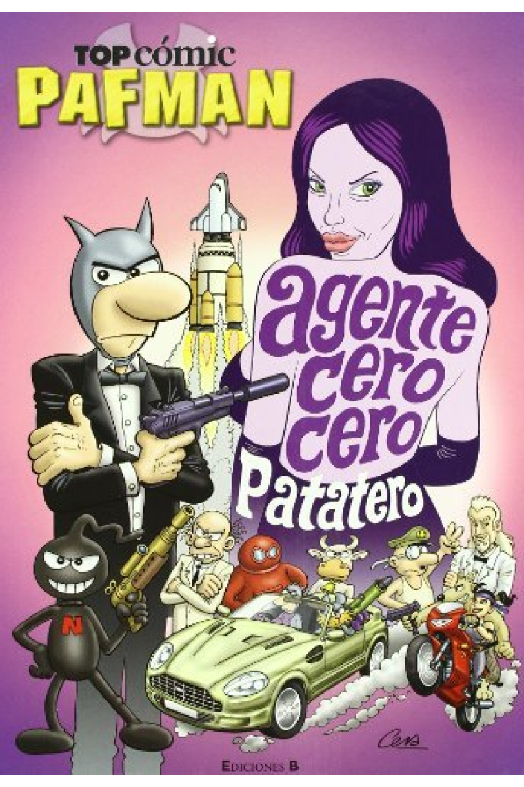 Agente 00 Patatero (Top Cómic Pafman 6)