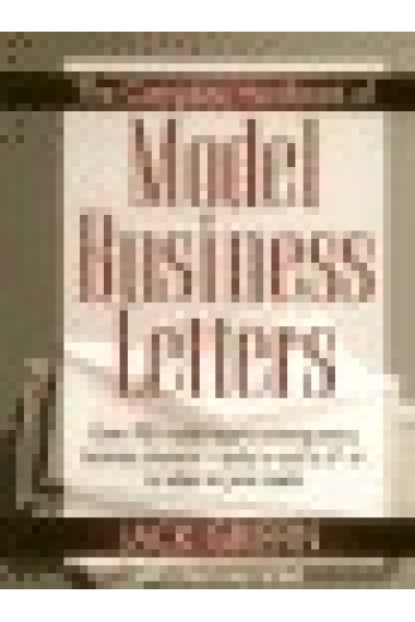 The complete handbook of model business letters. Over 700 model letters