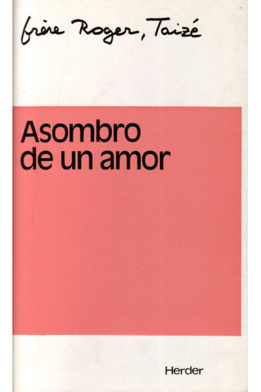 Asombro de un amor