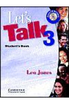 Let's talk 3. Student's book. Incluye CD