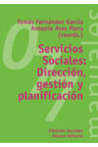 Servicios sociales: Dirección, gestión y planificación.