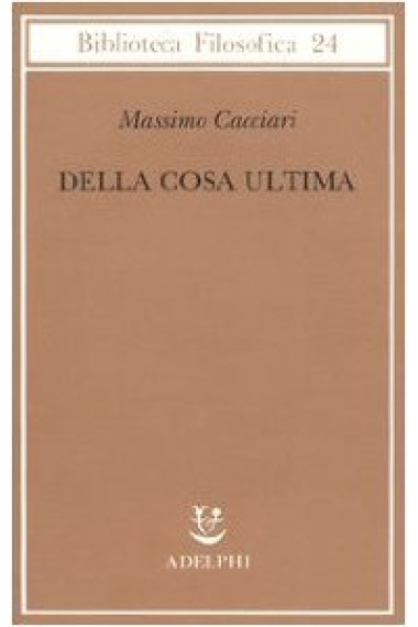 Della cosa ultima