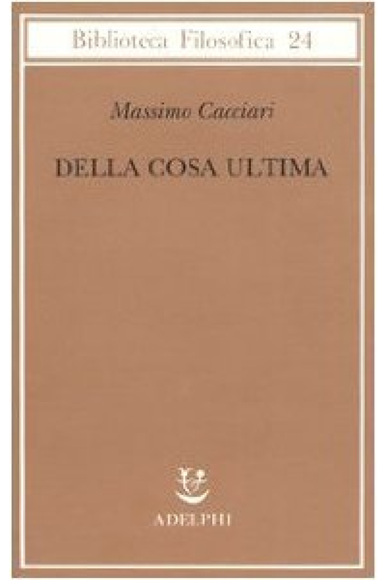 Della cosa ultima