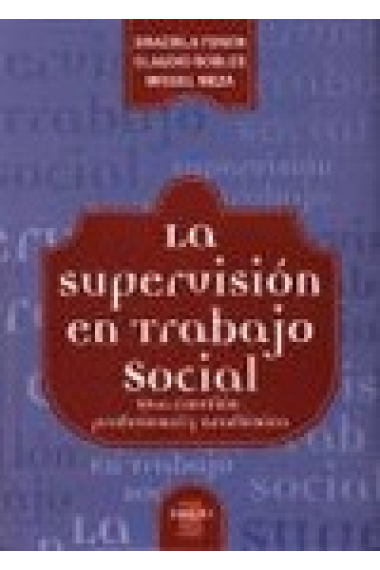 La Supervisión en trabajo social