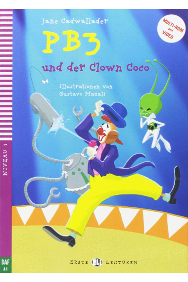 PB3 und der Clown Coco mit CD Audio. Niveau 2 A1