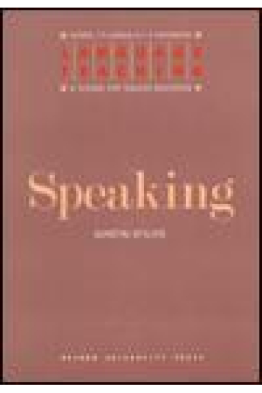 Speaking. (Language Teaching)