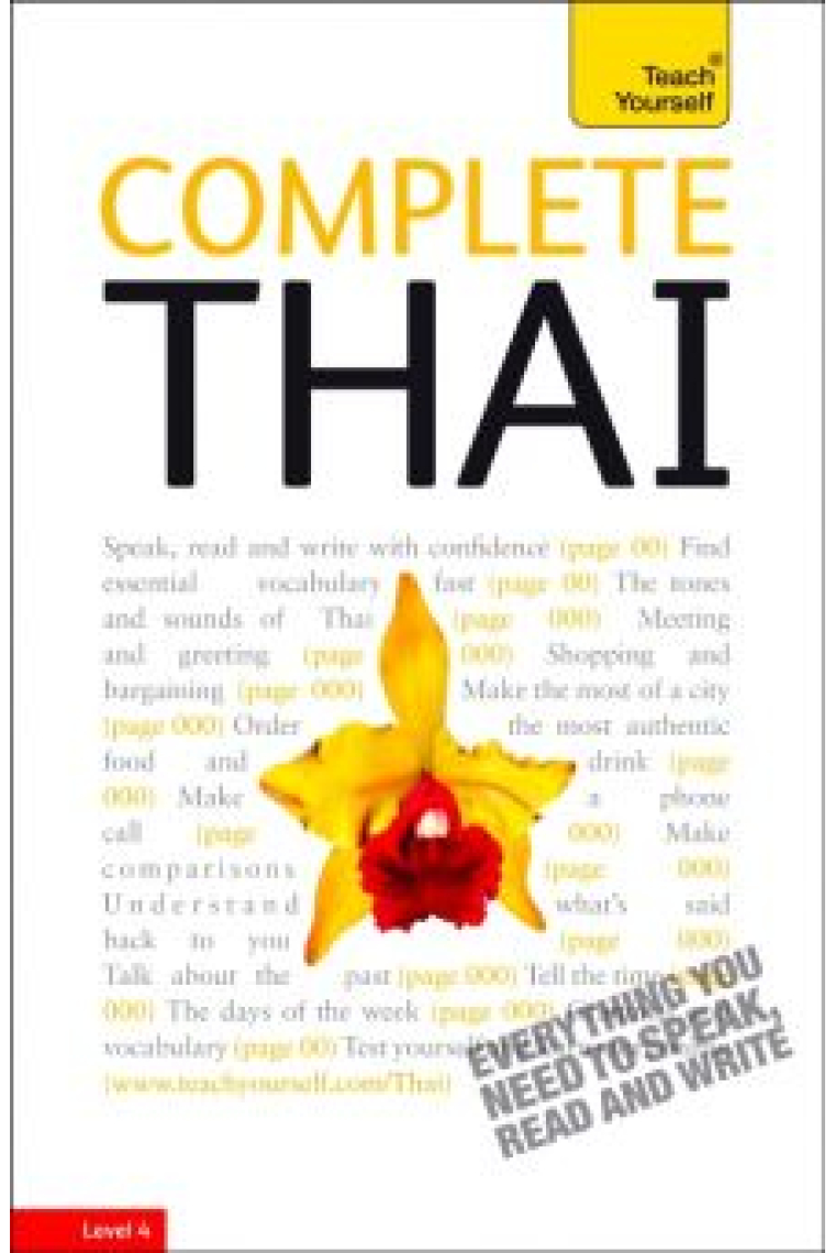 Teach yourself Complete Thai. (Libro y Audio Cds)