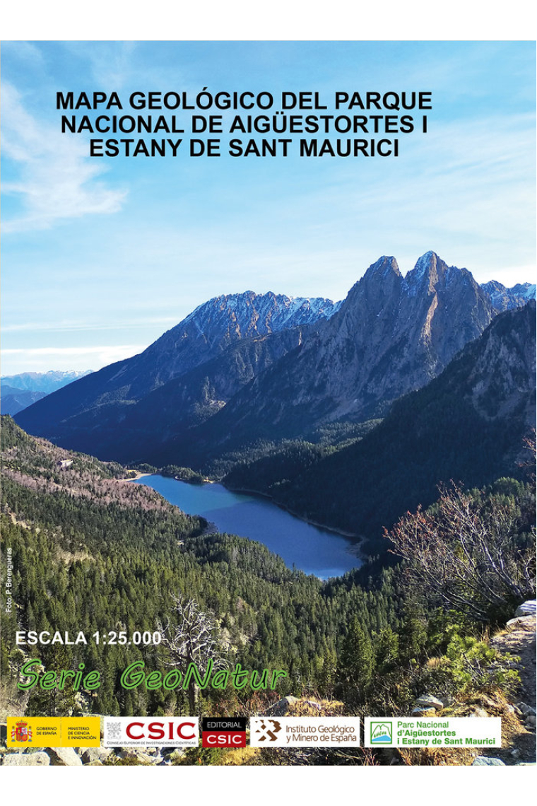 MAPA GEOLOGICO DEL PARQUE NACIONAL DE AIGUESTORTES I ESTANY