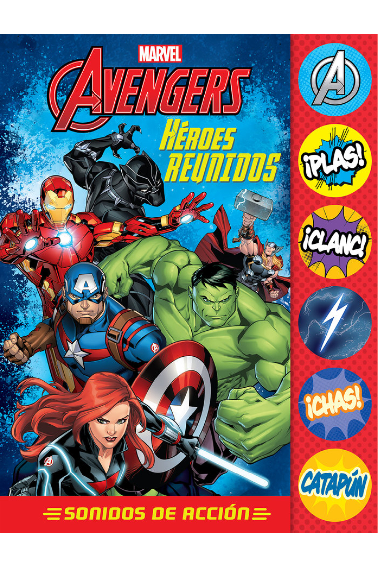 AVENGERS, HEROES REUNIDOS. SONIDOS DE ACCION.ASB