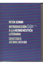 Introducción a la hermenéutica literaria