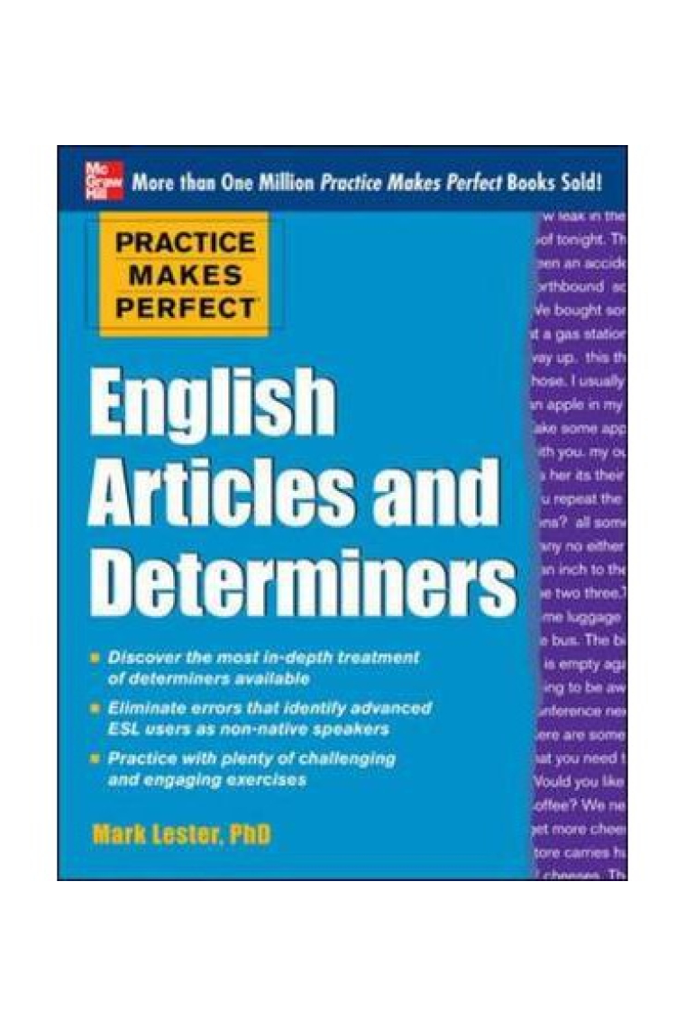 Practice Makes Perfect: English Articles and Determiners Up Close