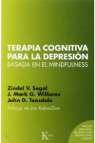 MBCT. Terapia cognitiva para la depresión basada en el Mindfulness