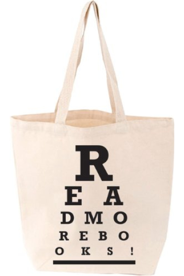 LoveLit  Read more books: Tote Bag