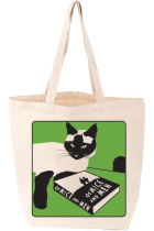 Of Mice and Men Cat Tote Bag (Love Lit)