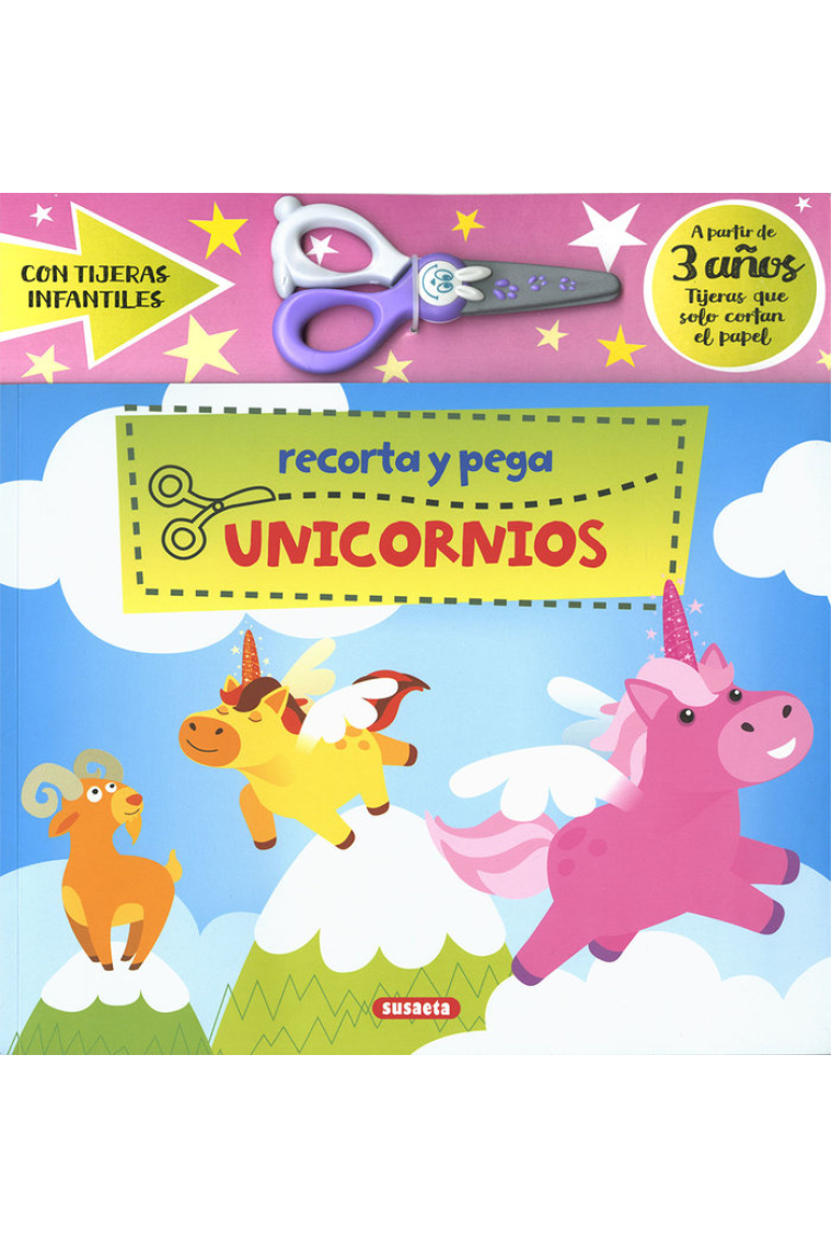 Recorta y pega unicornios