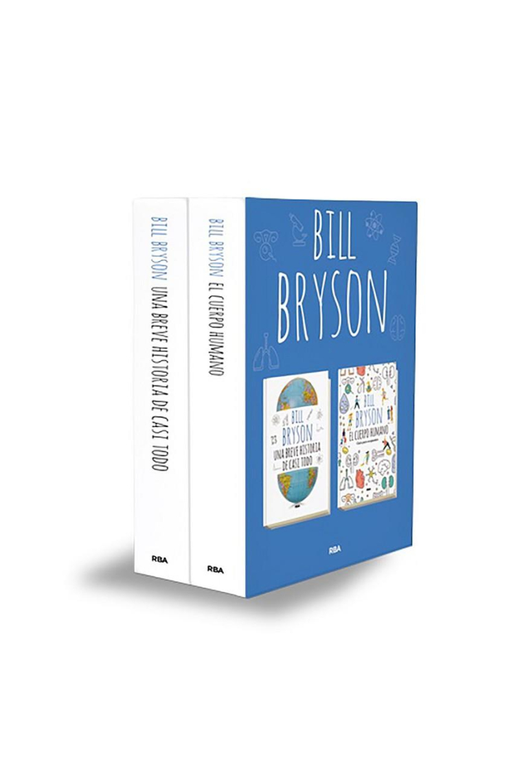 Pack Bill Bryson: Una breve historia de casi todo y El cuerpo humano