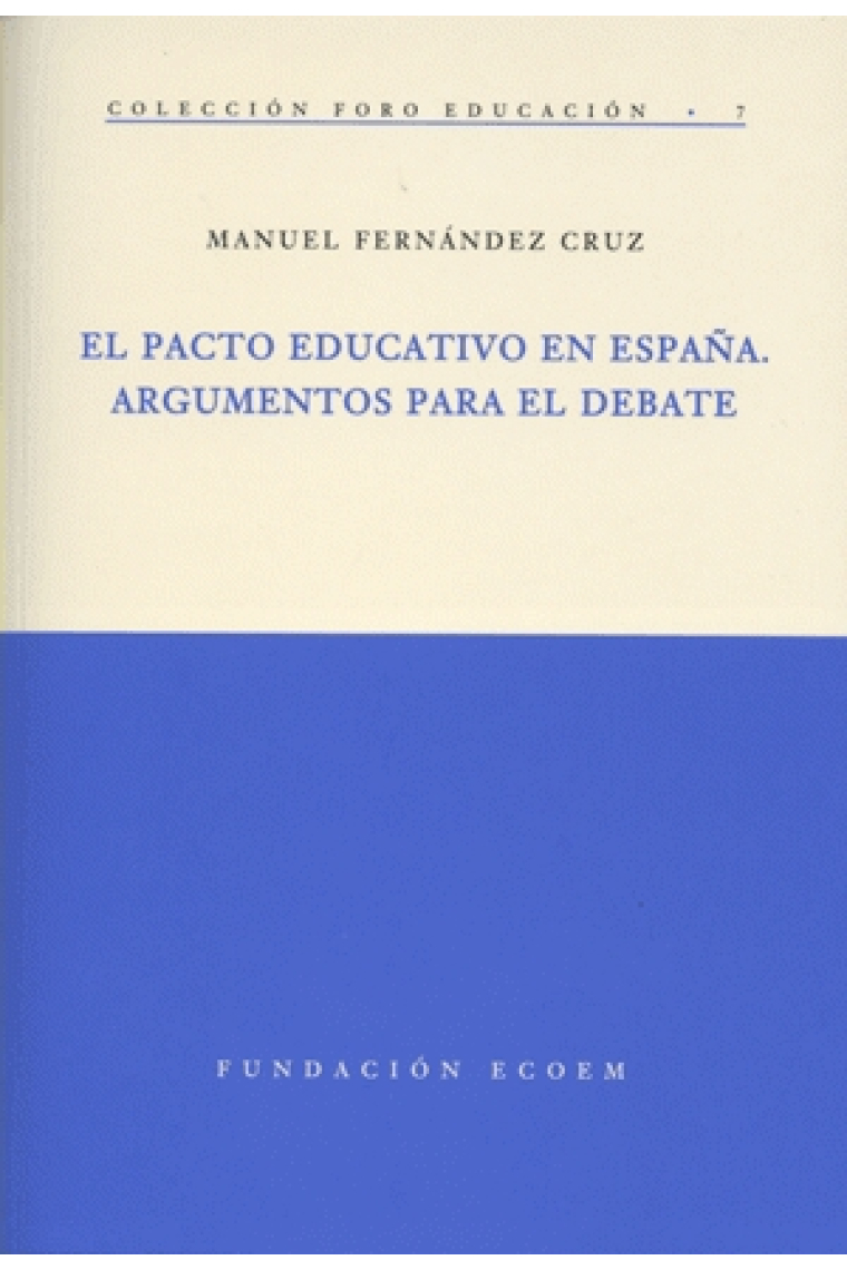 El pacto educativo en España