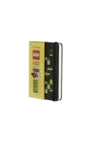 Moleskine* Lego Cuaderno Pocket Liso (cartoné-negro)