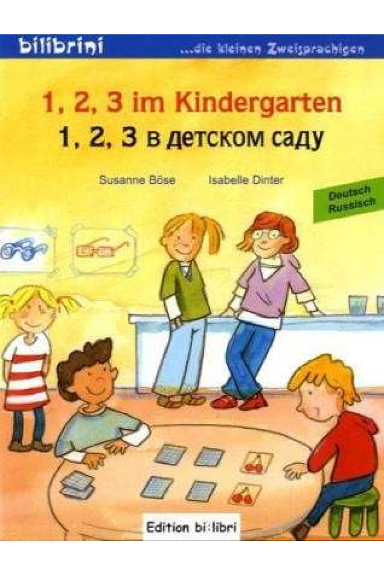 1, 2, 3 im Kindergarten (Deutsch-Russisch)