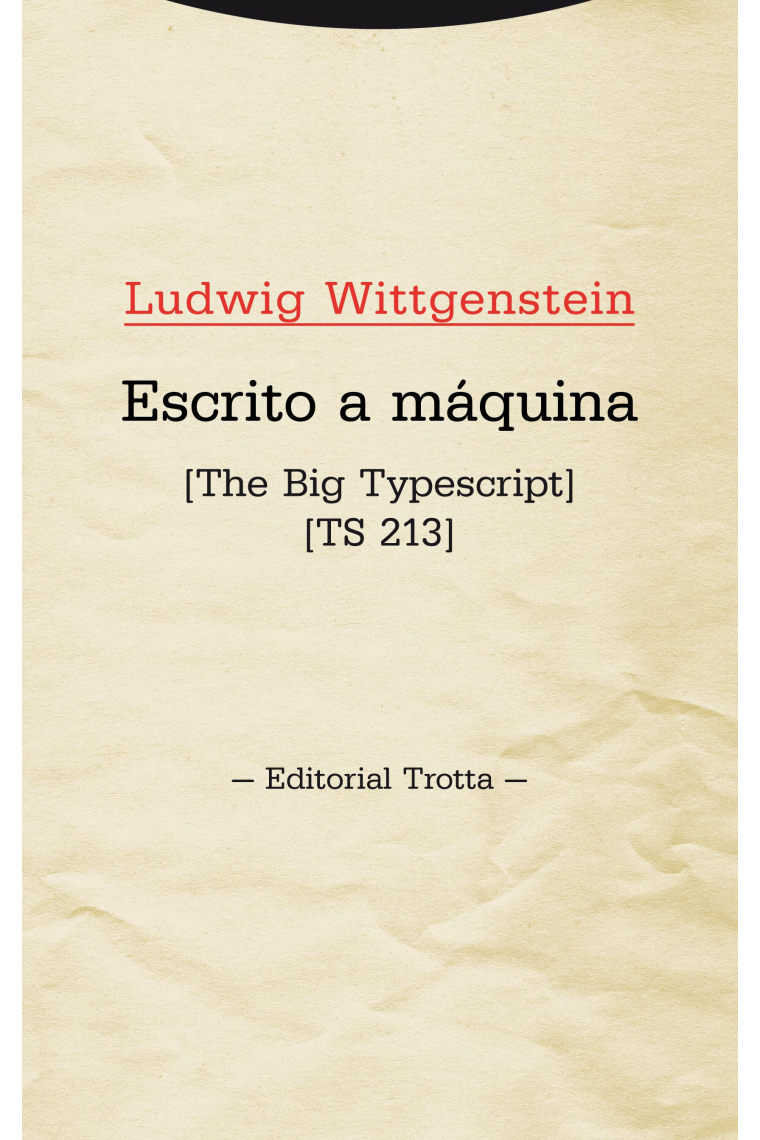 Escrito a máquina (The Big Typescript) [TS 213]