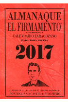 Calendario Zaragozano 2017. Almanaque El Firmamento. (Rojo)