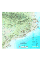 Mapa de Catalunya Físic Mini 47x49