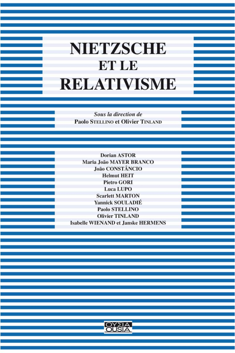 Nietzsche et le Relativisme