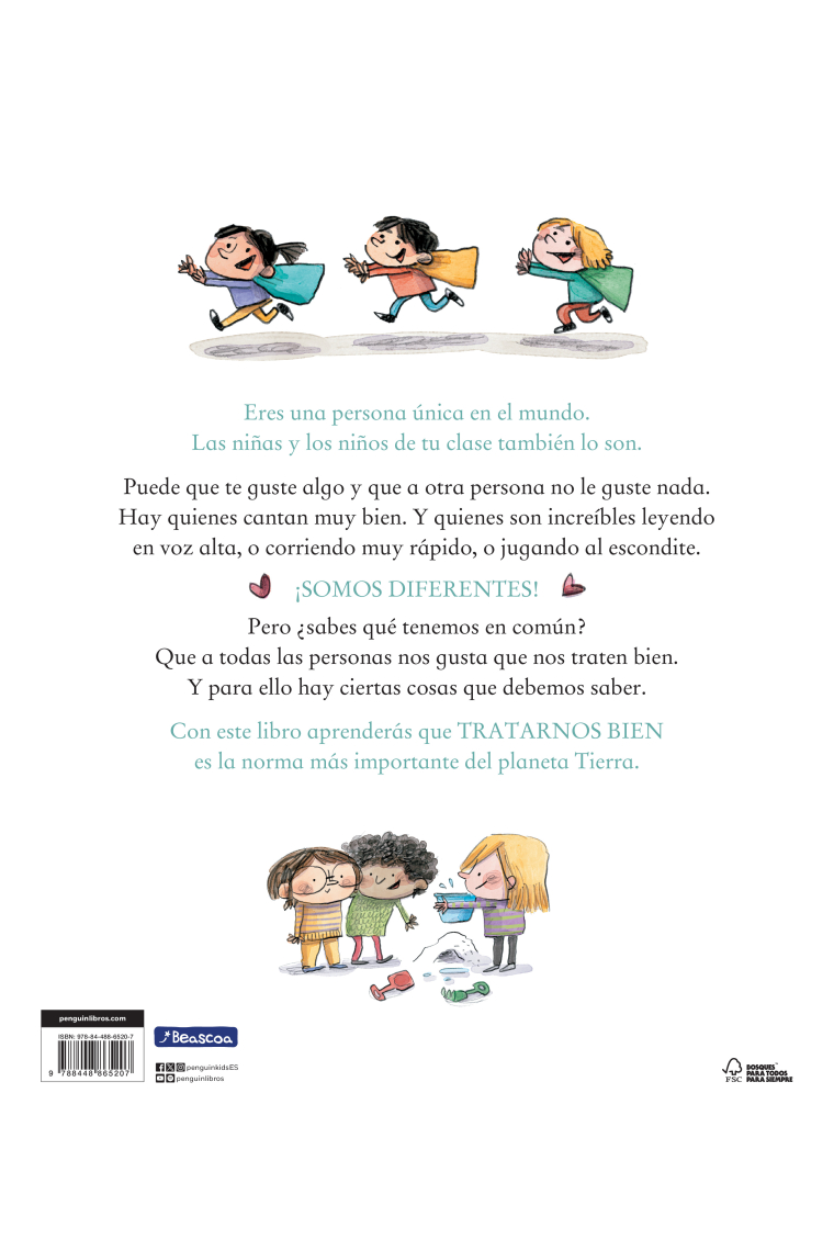 Nos tratamos bien. Un cuento sobre el respeto