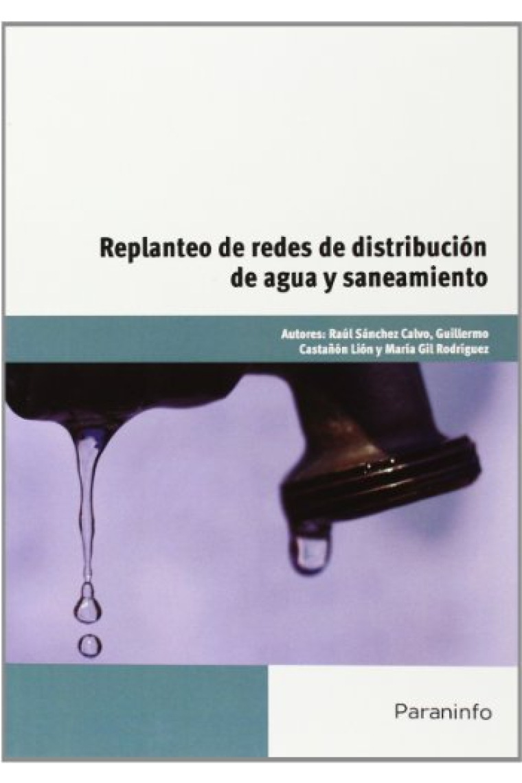 MF0606_2 Replanteo de redes de distribución de agua y saneamiento