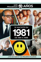 Si naciste en 1981. De 1981 a 1998 (Mis primeros 18 años)