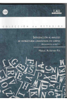 Introducción al análisis de estructuras lingüísticas en corpus