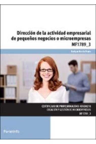 Dirección de la actividad de pequeños negocios o microempresas MF1789_3