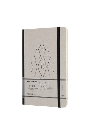 Moleskine* ?Time Notebooks? Black (rayada)