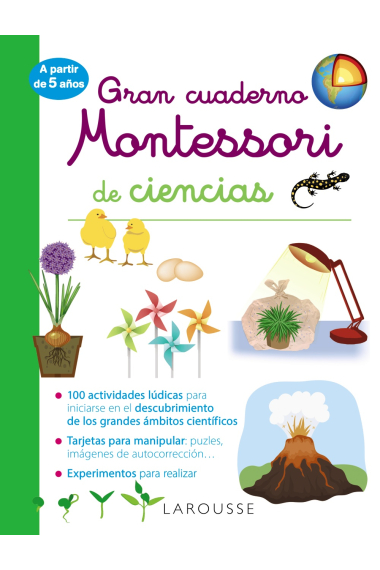 Gran cuaderno Montessori de ciencias