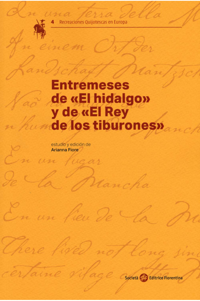 Entremeses de «El hidalgo» y de «El rey de los tiburones» (Recreaciones Quijotescas en Europa)