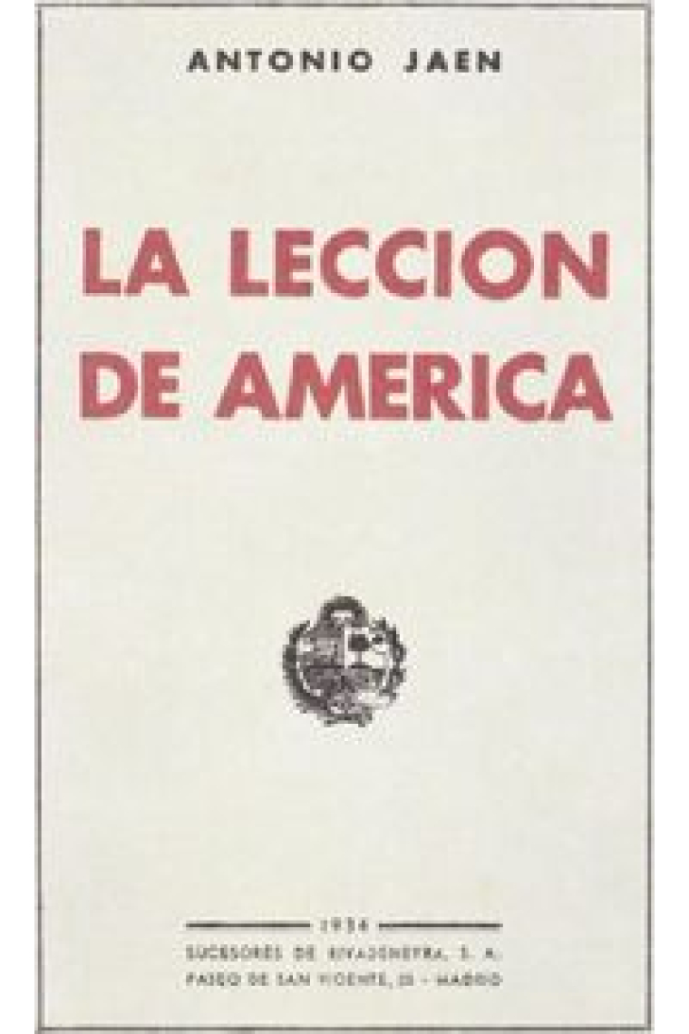 La lección de América