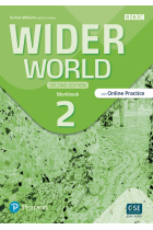 WIDER WORLD 2E 2 WORKBOOK WITH ONLINE PRACTICE AND APP