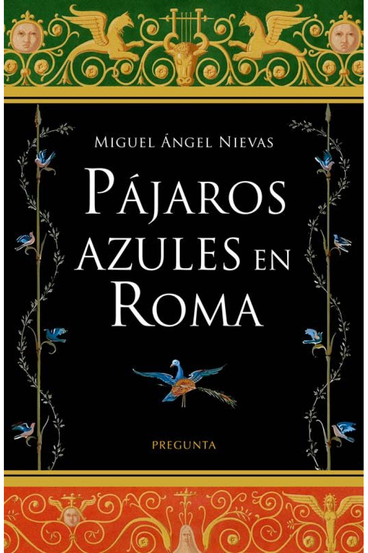 Pajaros azules en Roma