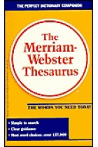 The Merriam-Webster Thesaurus