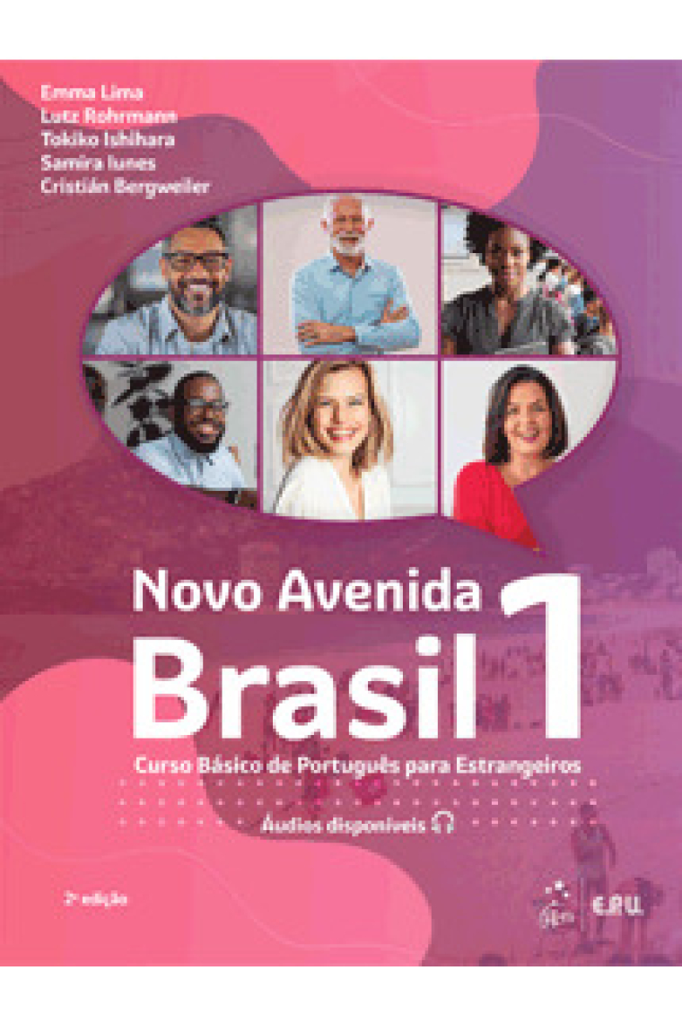 Novo Avenida Brasil 1. Livro texto + Livro de Exercícios + Audios disponíveis