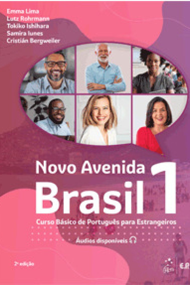 Novo Avenida Brasil 1. Livro texto + Livro de Exercícios + Audios disponíveis