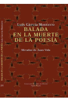 La balada en la muerte de la poesía. Miradas de Juan Vida