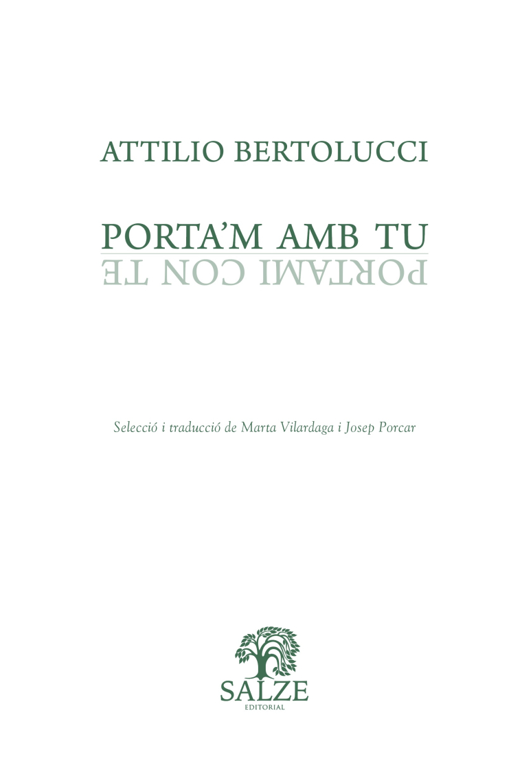 Porta'm amb tu · Portami con te