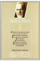 Sigmund Freud. Obras completas. 6