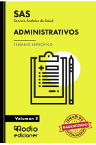 ADMINISTRATIVOS DEL SAS 2023 TEMARIO ESPECIFICO VOLUMEN 2.